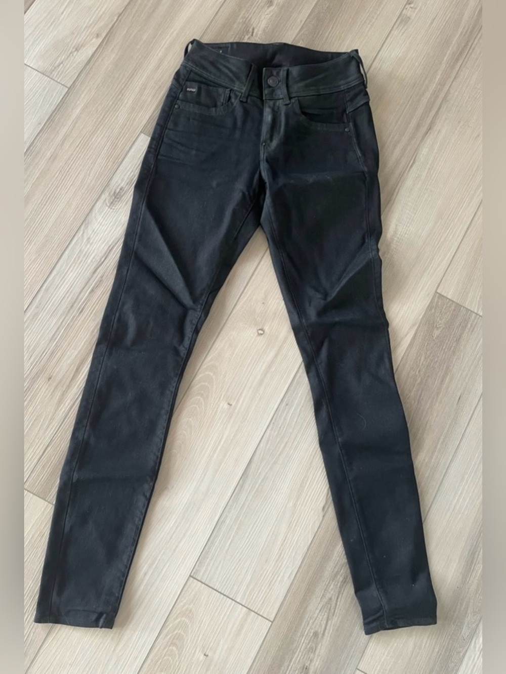 G-Star Black Women's Lynn Skinny Slander Jeans